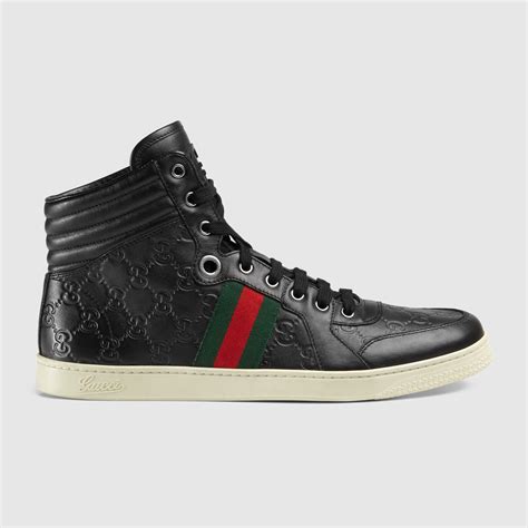 mens gucci hi tops|gucci high top sneaker.